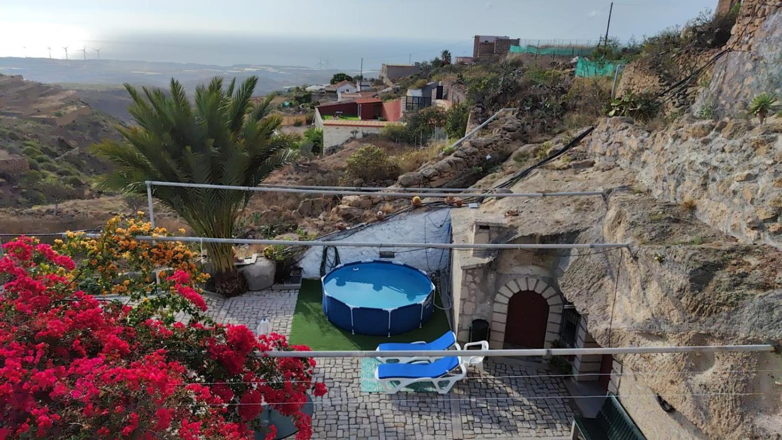 Eco Holidays Cave House Justine Granadilla De Abona Bagian luar foto