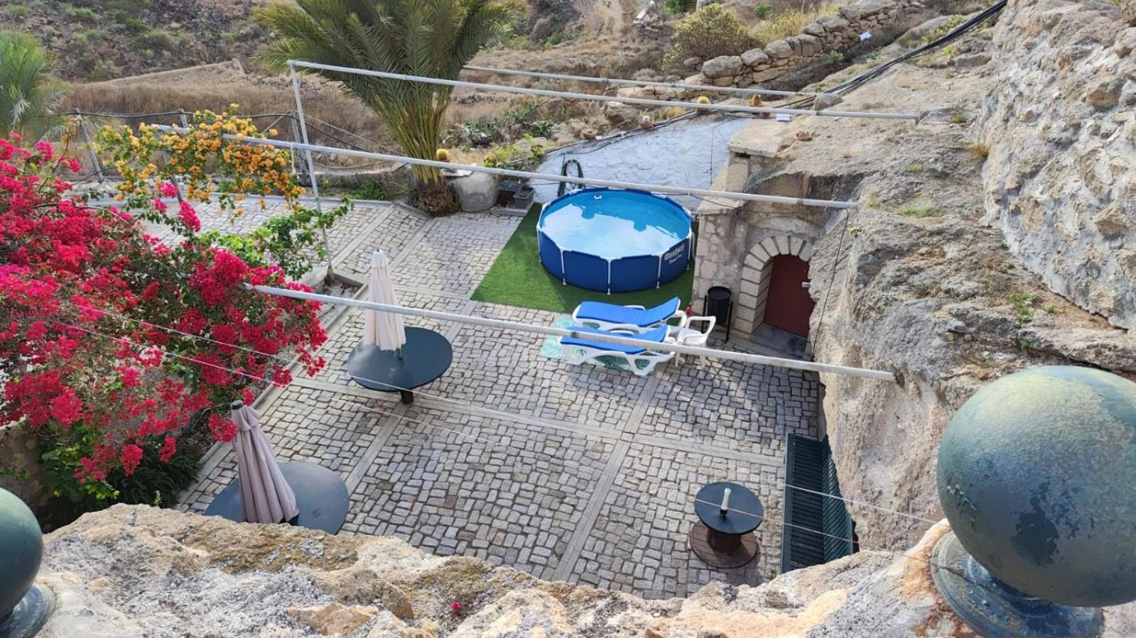 Eco Holidays Cave House Justine Granadilla De Abona Bagian luar foto